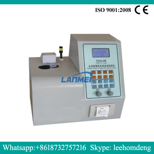 Automaattinen Free Lime Analyzer