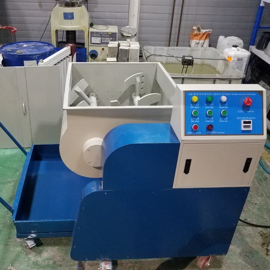 HJS-60 Laboratorio Mobile Käytetty Mini Betoninsekoitin Kone Myytävänä