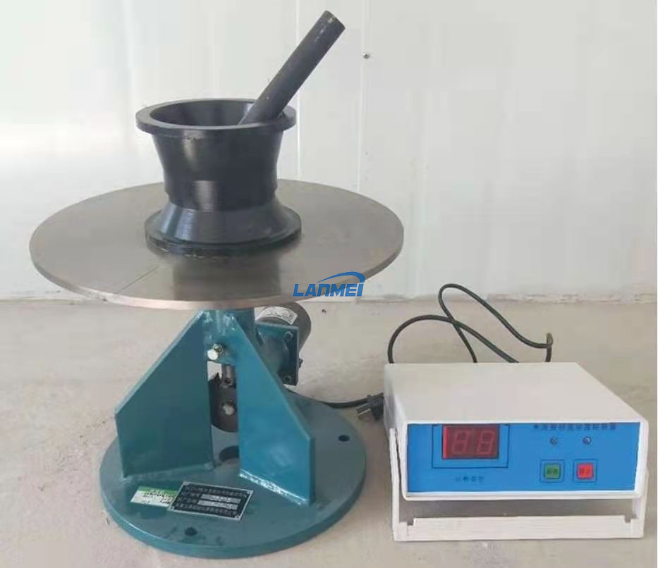Cement Mortar Consistency Test Flow Table Testing Machine,Sementin värähPuhelinymittari