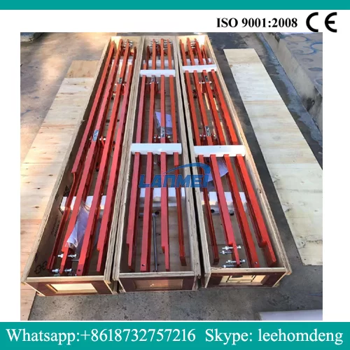 Beckman Beam Pavement poikkeamisen testaaja Rebound poikkeamisen testaaja 3,6 m 5,4 m 7,2 m